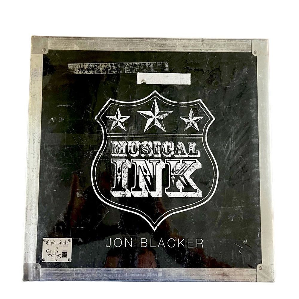 Musical Ink by Jon Blacker 2013 Hardcover Tattoo Images Musicians New